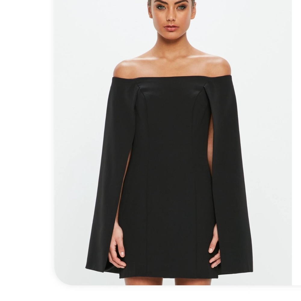 Missguided Peace and Love Bardot dress